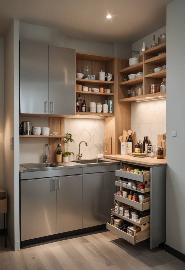 Compact urban kitchen